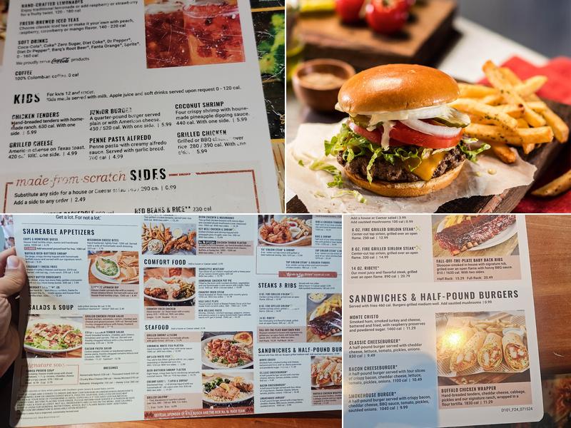 Cheddar's Scratch Kitchen Menu