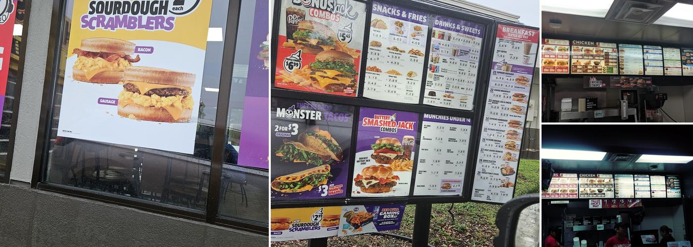Jack in the Box Menu