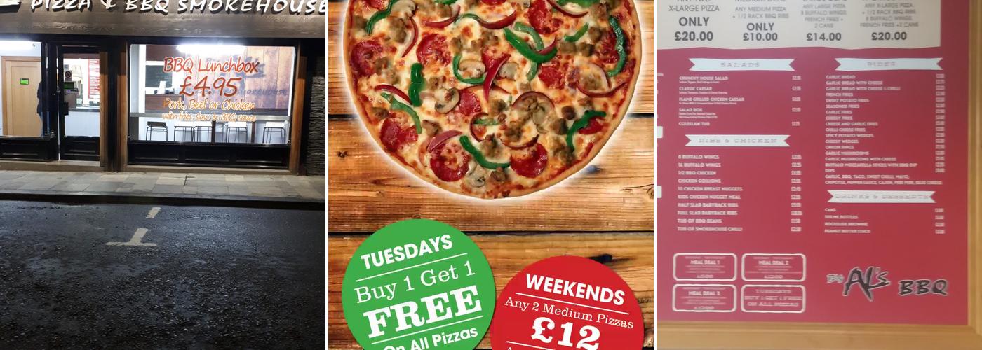 Big Al's Pizza & BBQ Smokehouse Menu