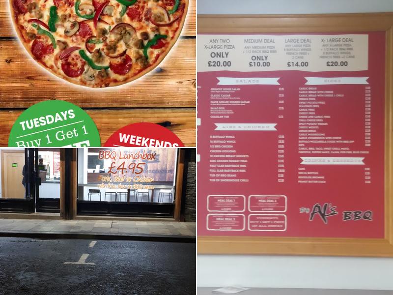 Big Al's Pizza & BBQ Smokehouse Menu