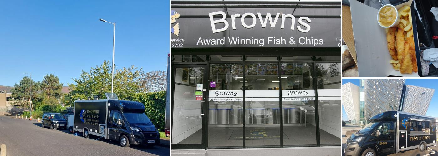 Browns Award Winning Fish & Chips