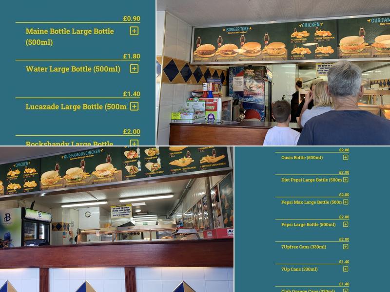 Superfry, Portstewart Menu