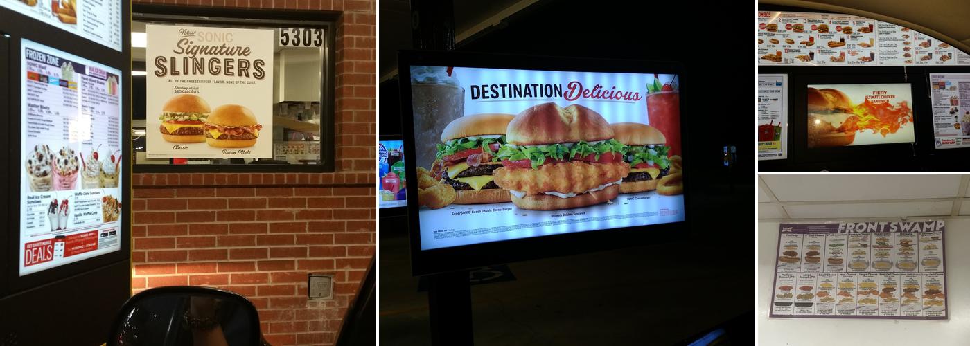 Sonic Drive-In Menu