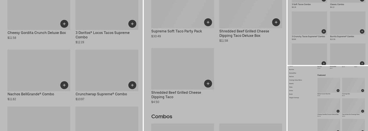 Taco Bell Menu
