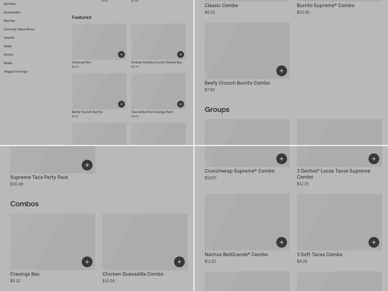 Taco Bell Menu