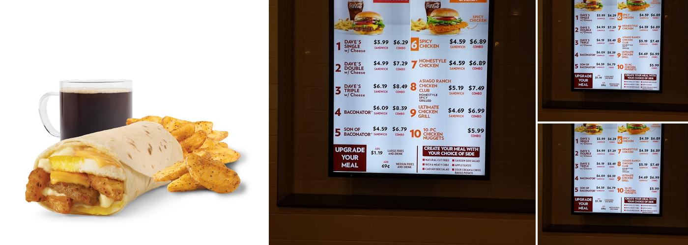 Wendy's Menu