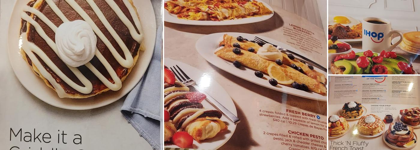 IHOP Menu