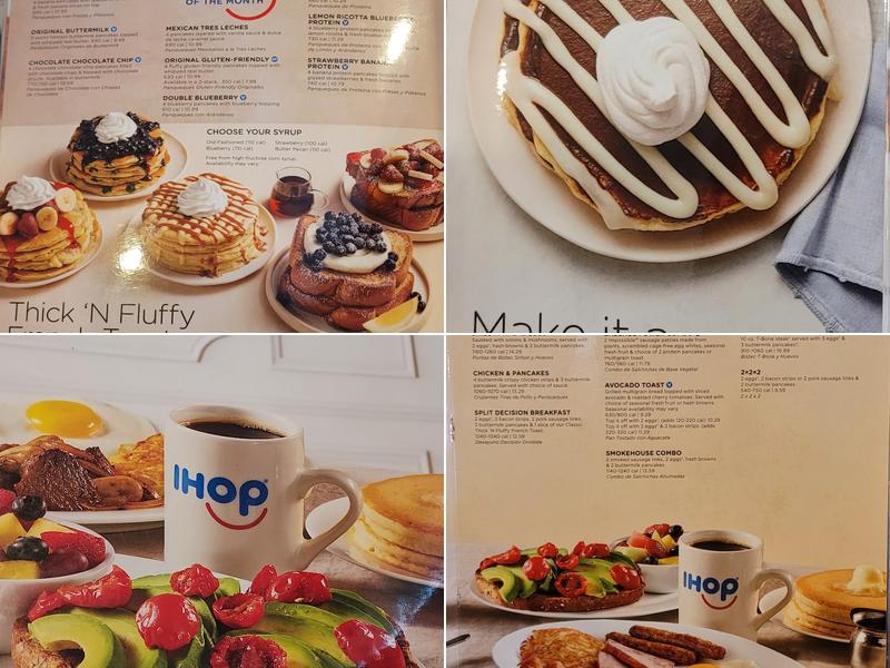 IHOP Menu