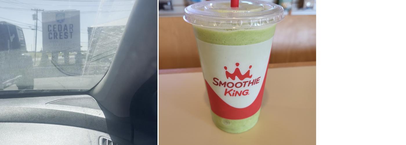 Smoothie King Menu