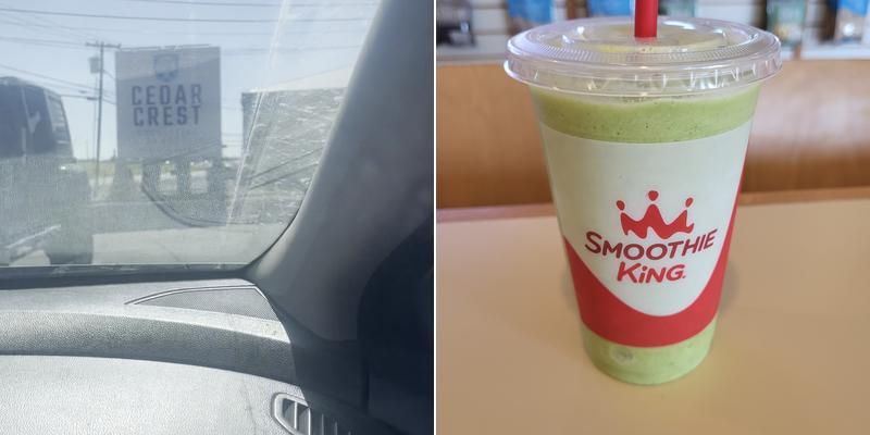 Smoothie King Menu