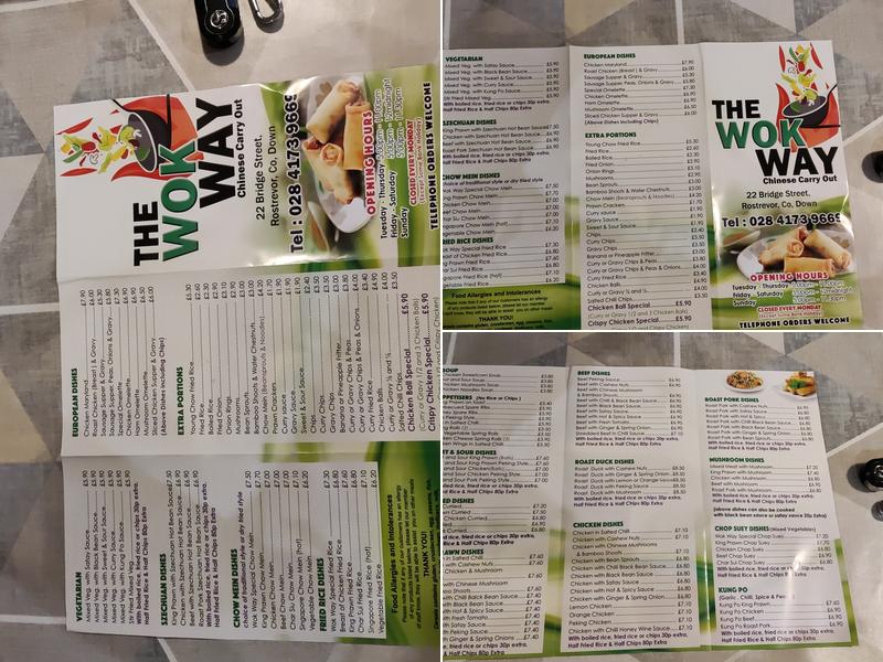 Wok-Way Menu