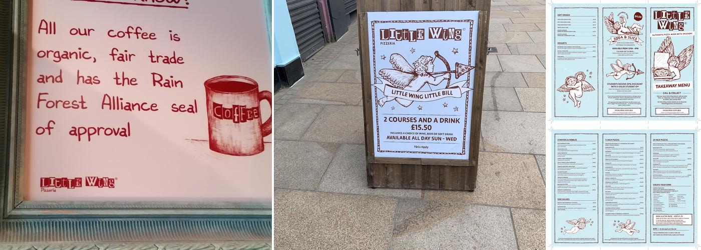 Little Wing Pizzeria Menu