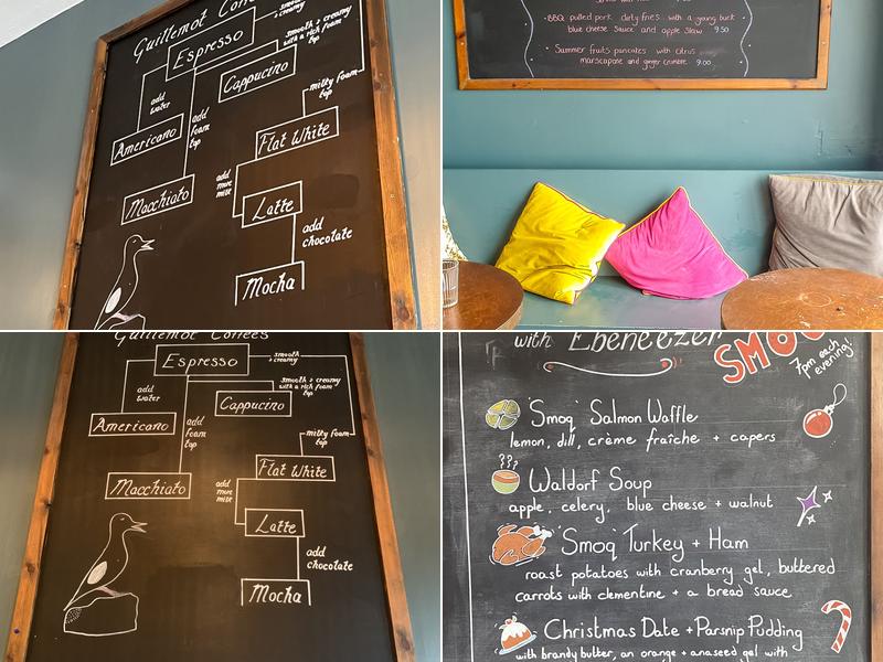 The Guillemot Café Menu