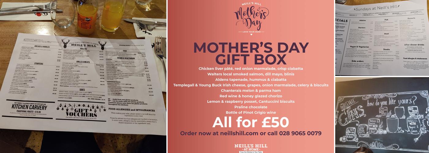 Neill's Hill Brasserie Menu