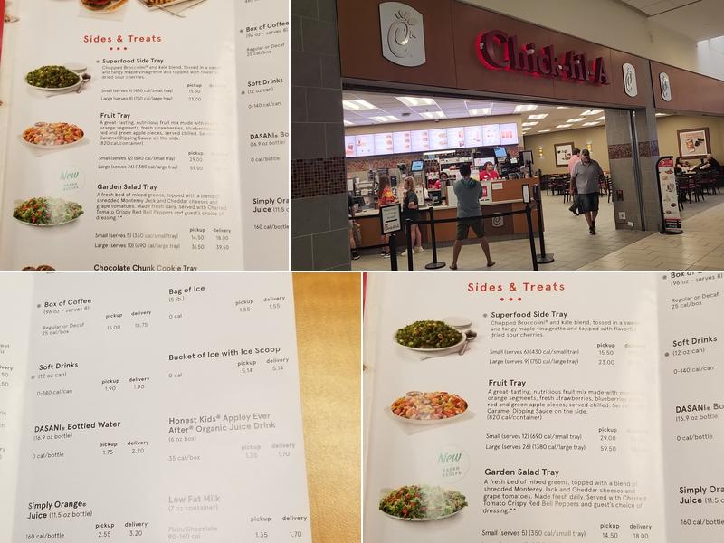 Chick-fil-A Menu