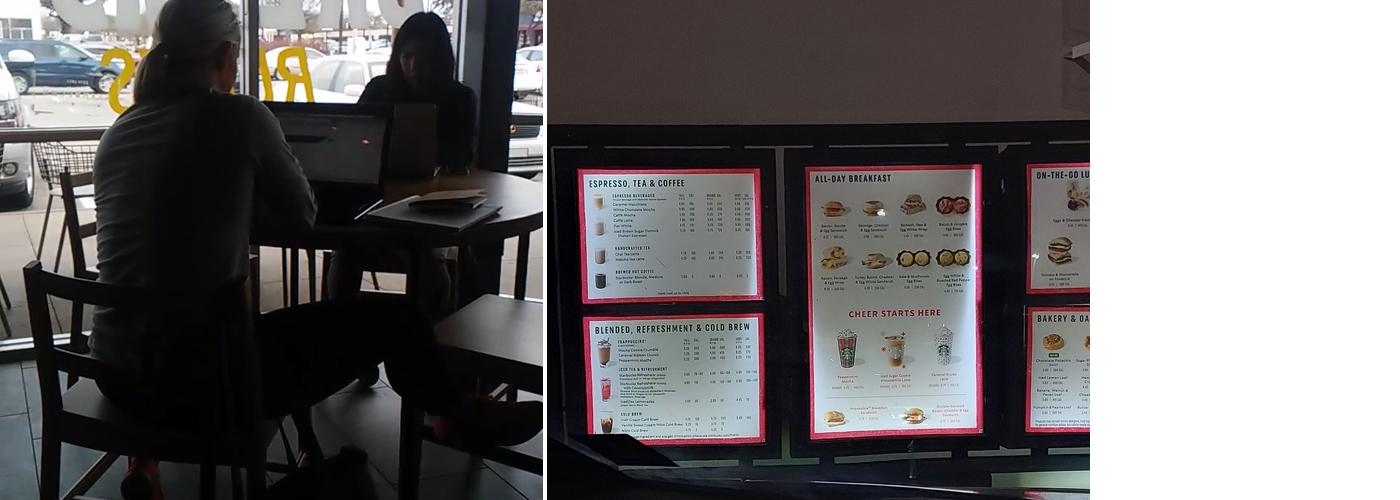 Starbucks Menu