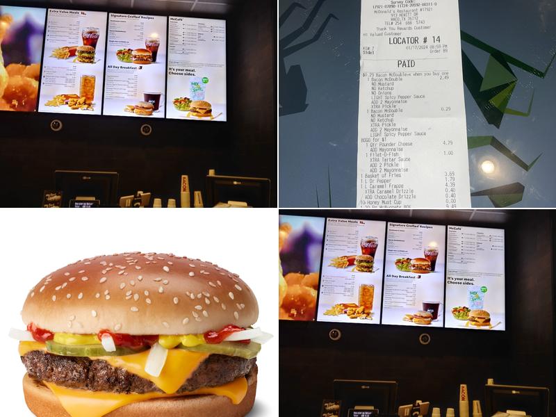 McDonald's Menu
