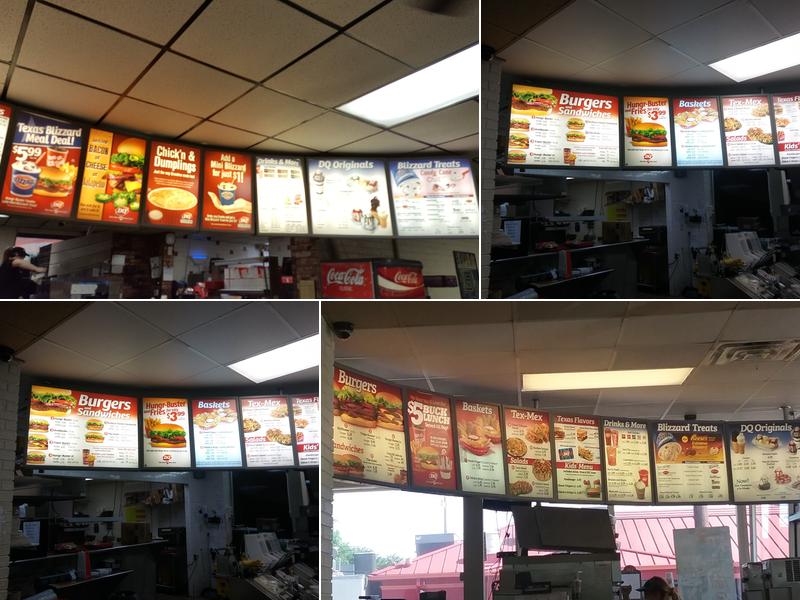 Dairy Queen Menu