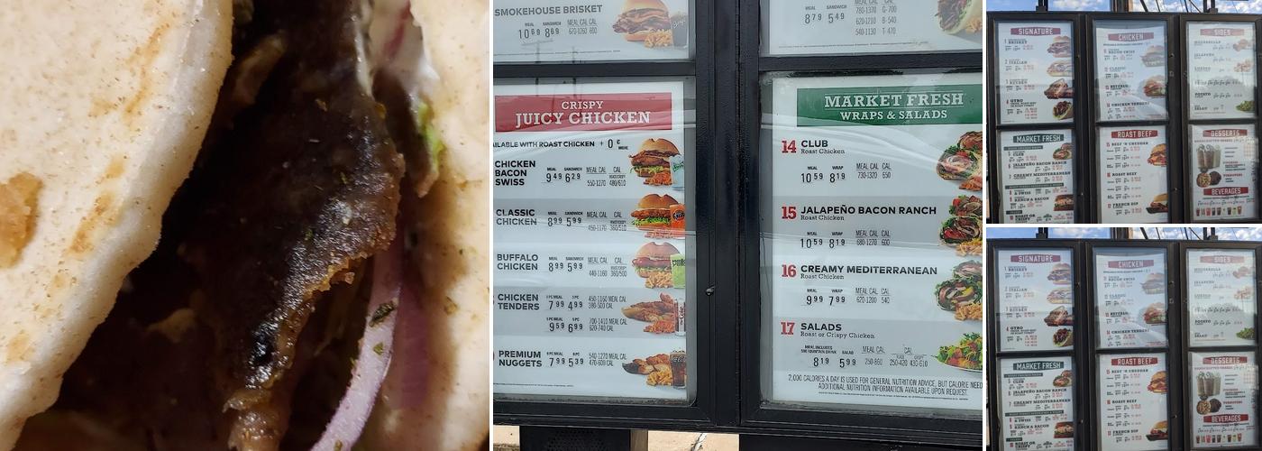 Arby's Menu