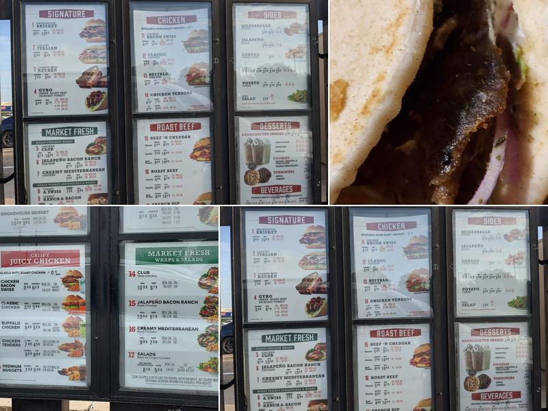Arby's Menu