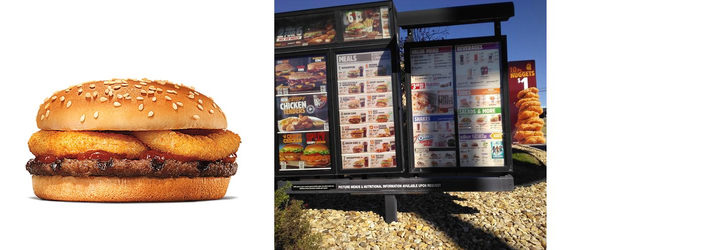 Burger King Menu
