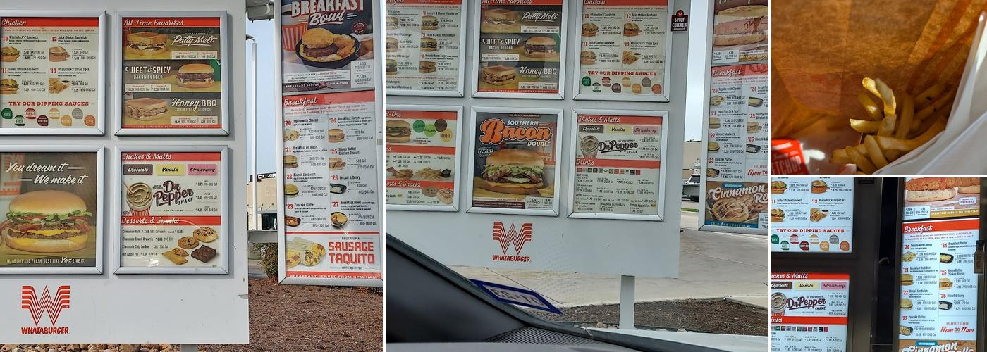 Whataburger Menu