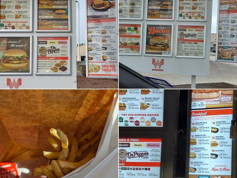 Whataburger Menu