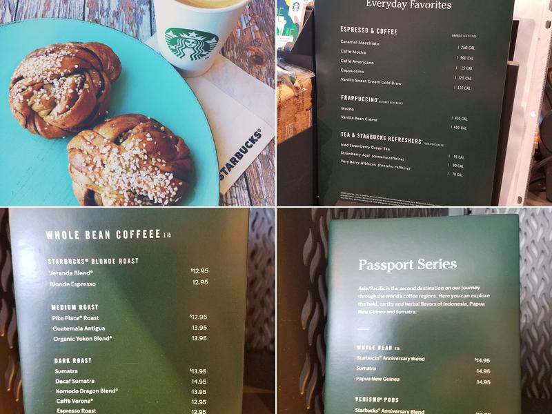 Starbucks Menu