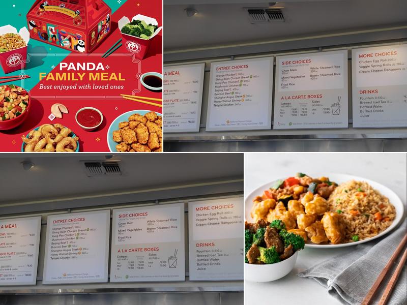 Panda Express Menu