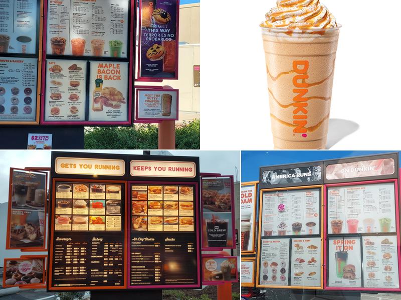Dunkin' Menu
