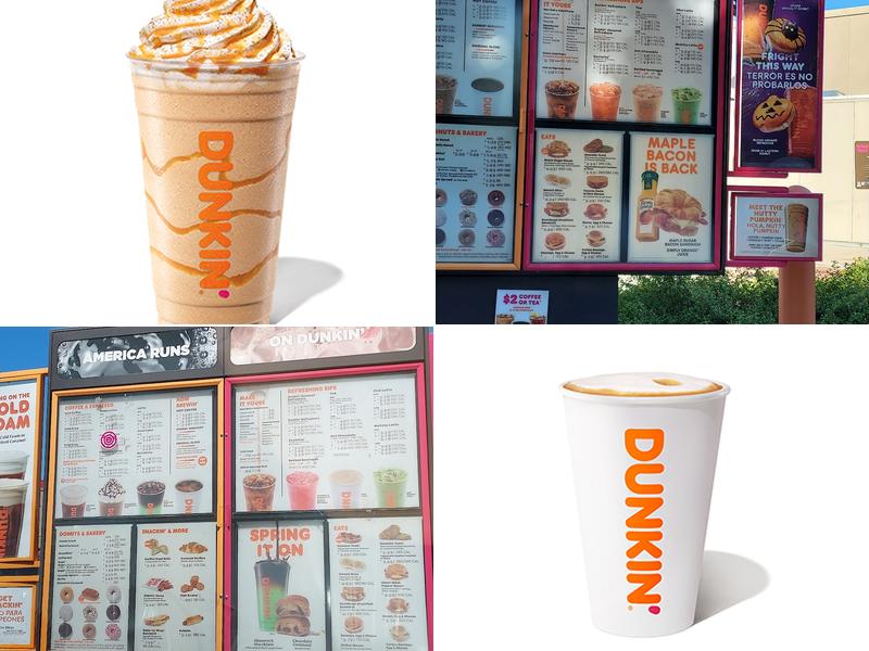 Dunkin' Menu