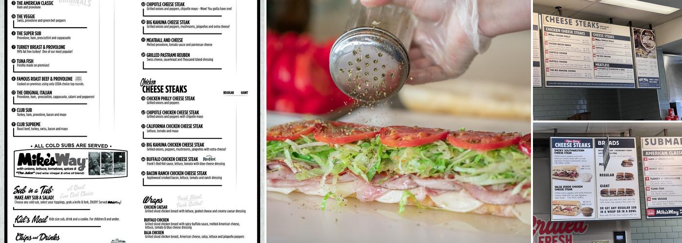 Jersey Mike's Subs Menu