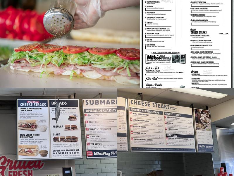 Jersey Mike's Subs Menu
