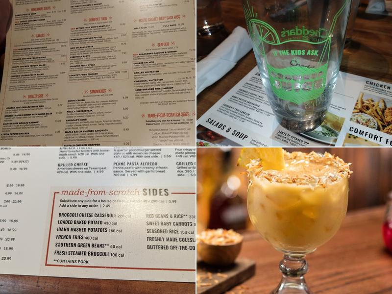 Cheddar's Scratch Kitchen Menu