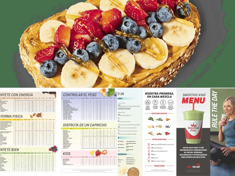 Smoothie King Menu