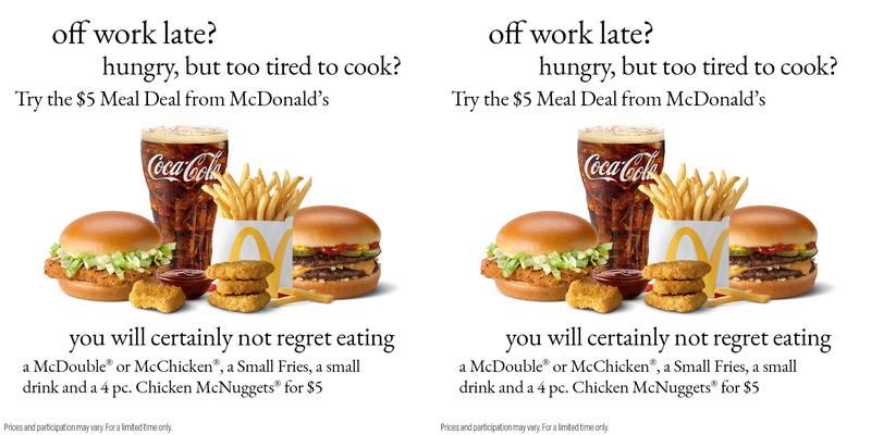 McDonald's Menu