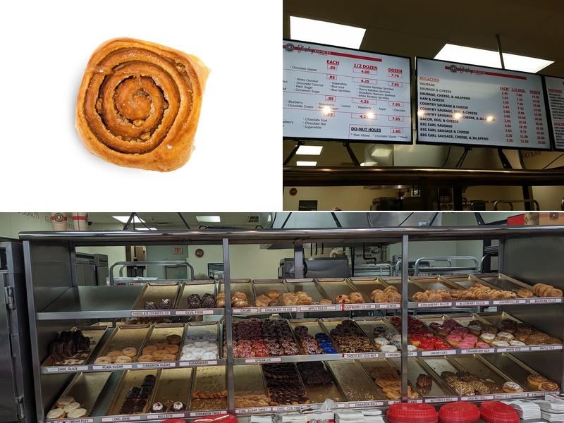 Shipley Do-Nuts Menu