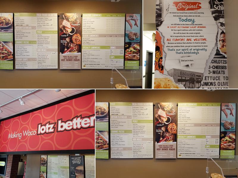 Schlotzsky's Menu
