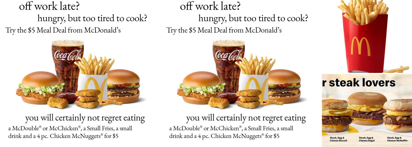 McDonald's Menu