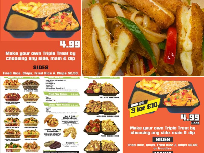 The Ricebowl Racecourse Road Menu