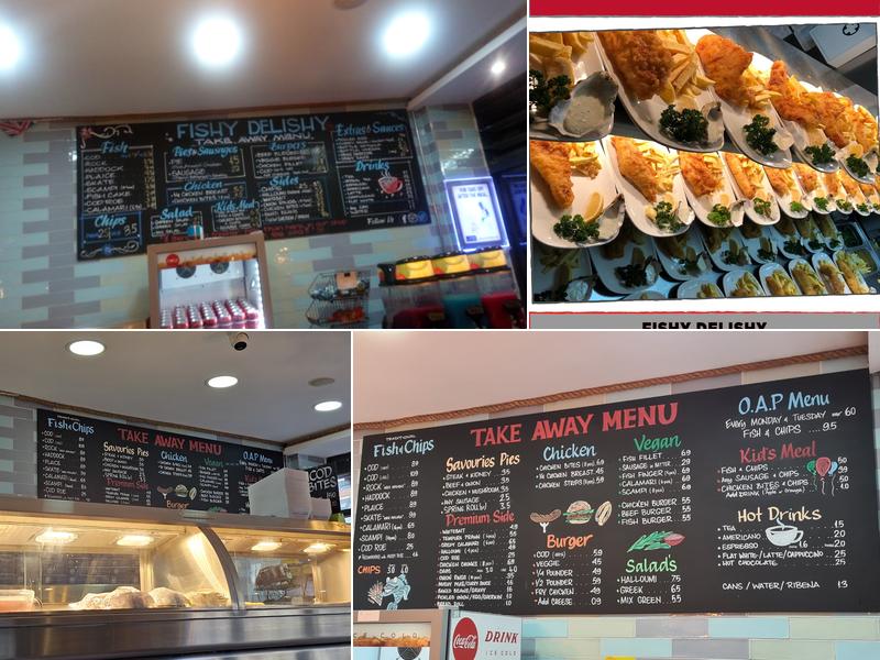 Fishy Delishy Waltham Cross Menu
