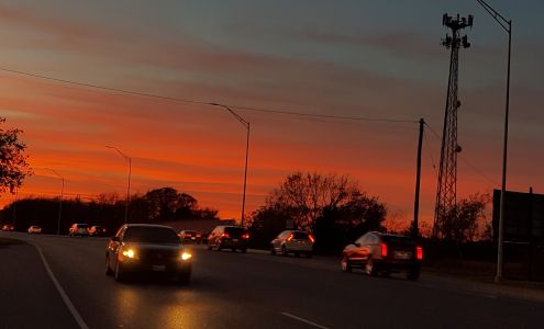 Texaco gas station and truck stop Giddings