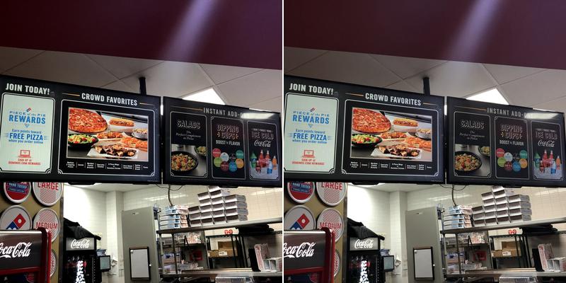 Domino's Pizza Menu