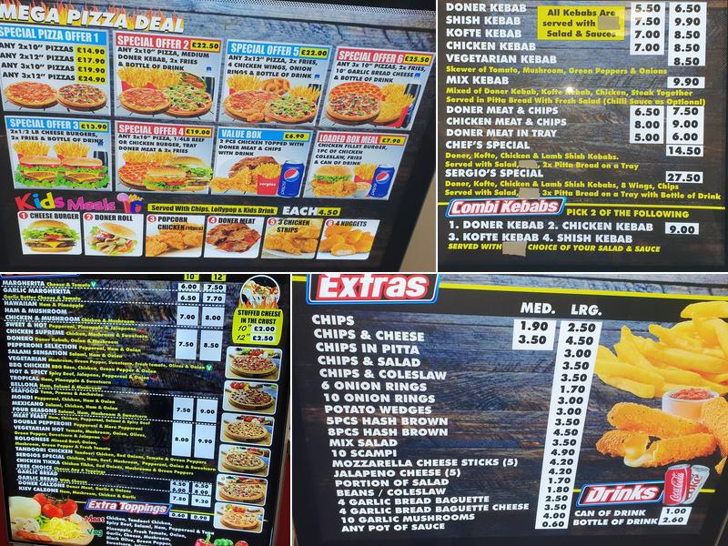 Valley Kebab Shop treorchy Menu