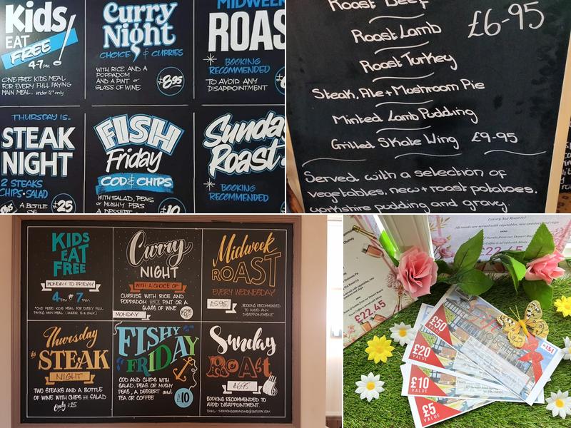 The Racing Greyhound Menu