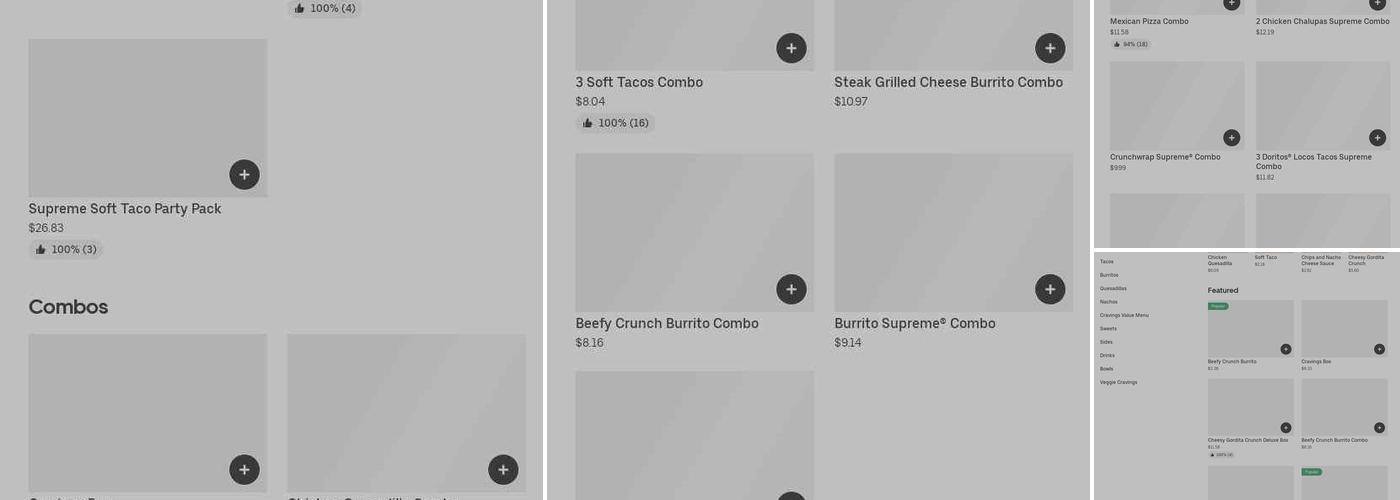 Taco Bell Menu