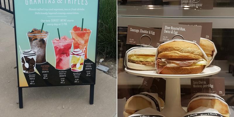 Starbucks Coffee Company Menu