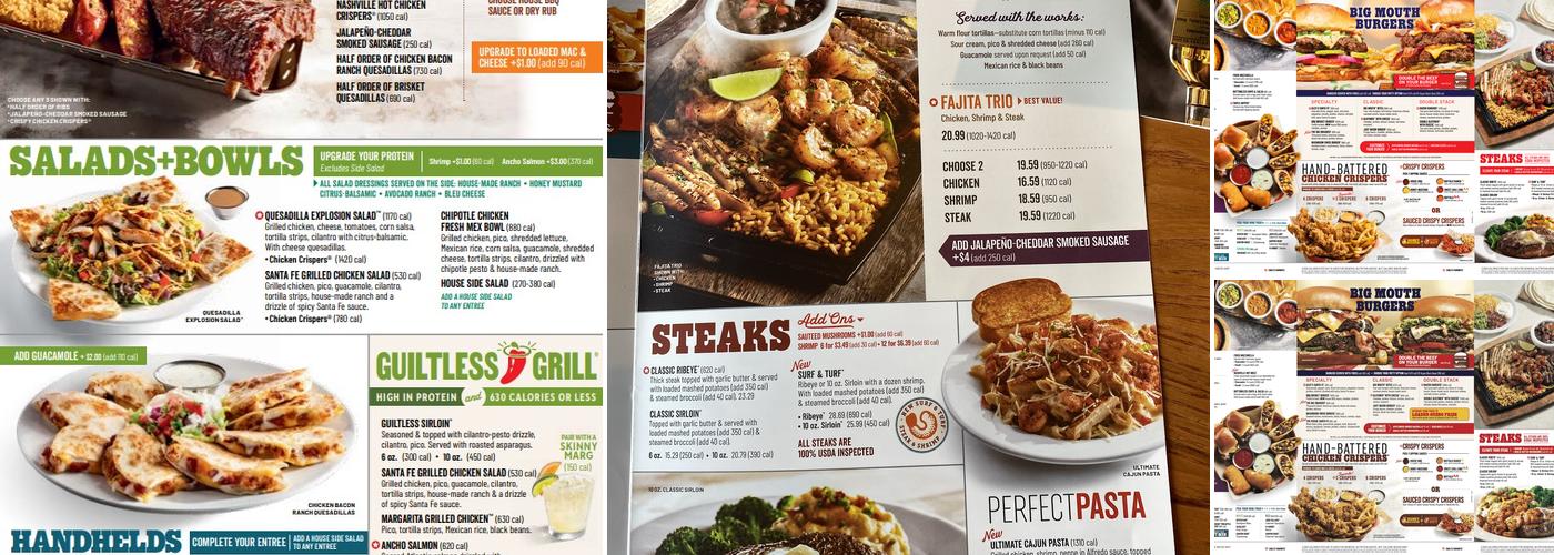 Chili's Grill & Bar Menu