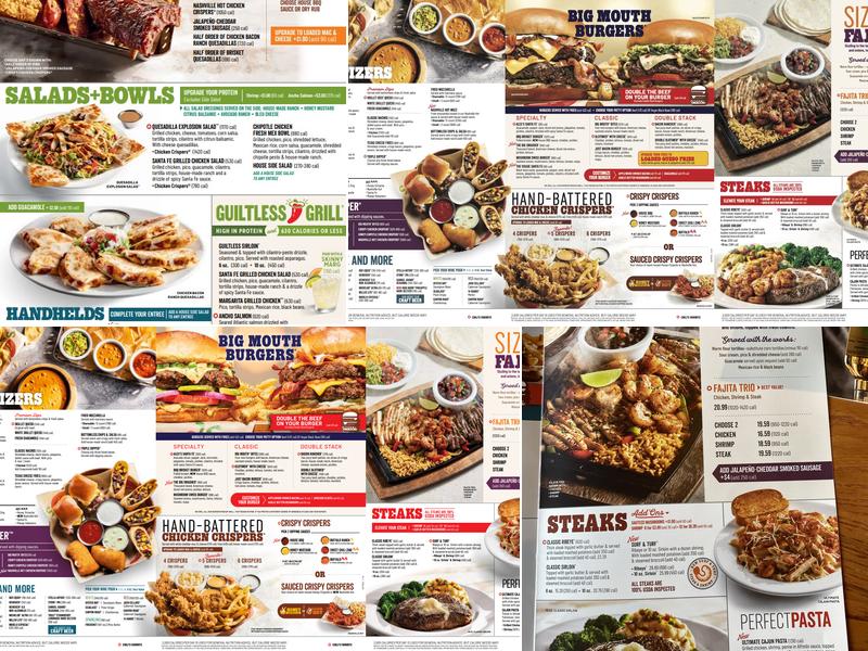 Chili's Grill & Bar Menu