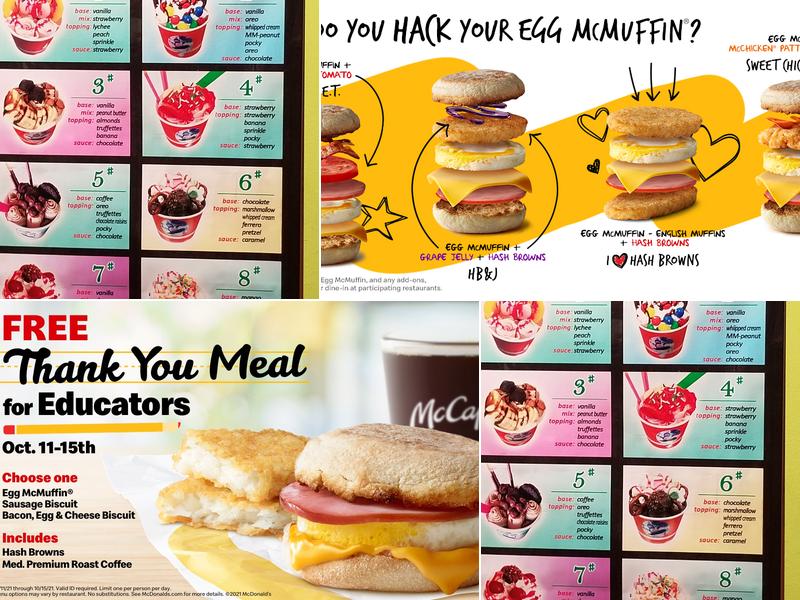 McDonald's Menu